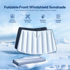 Foldable Front Windshield Sunshade for Model 3 & Model Y