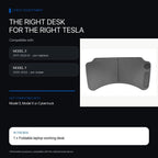 Foldable Laptop Working Desk for Model 3 / Model Y | TESERY