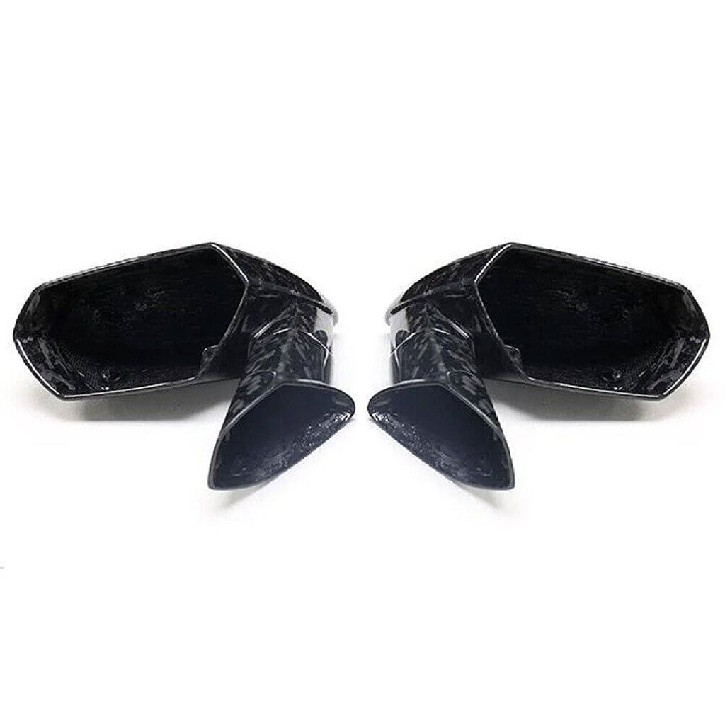 Forged Carbon Fiber Mirrors Cap Cover for Lamborghini Huracan Tecnica LP580 LP610 LP640
