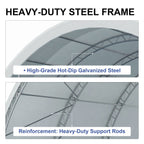 Reinforced 20'x40' Double Truss Container Shelter