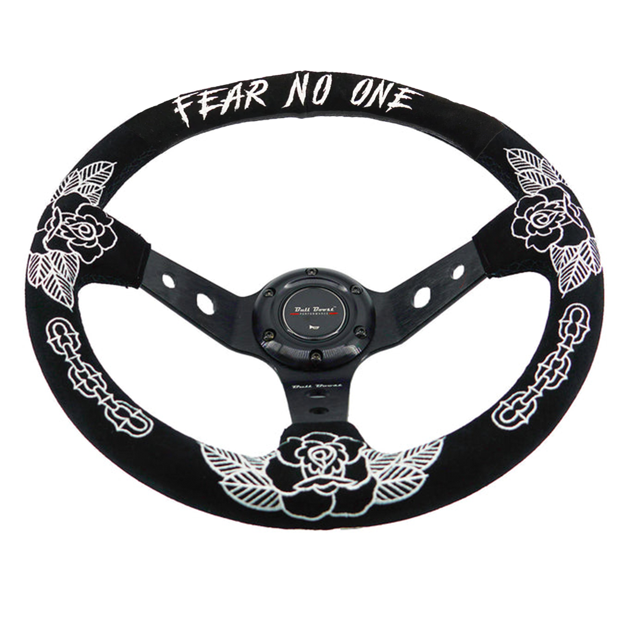 BW Rose Steering Wheel + Hub Adapter Kit For 96-06 Civic Prelude, S2000, Accord, RSX