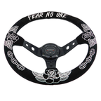 BW Rose Steering Wheel + Hub Adapter Kit For Toyota Pickup, Corolla, 4Runner, MR2, Camry