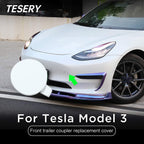 Front Bumper Tow Hole Tow Hitch Cover OEM for Tesla Model 3