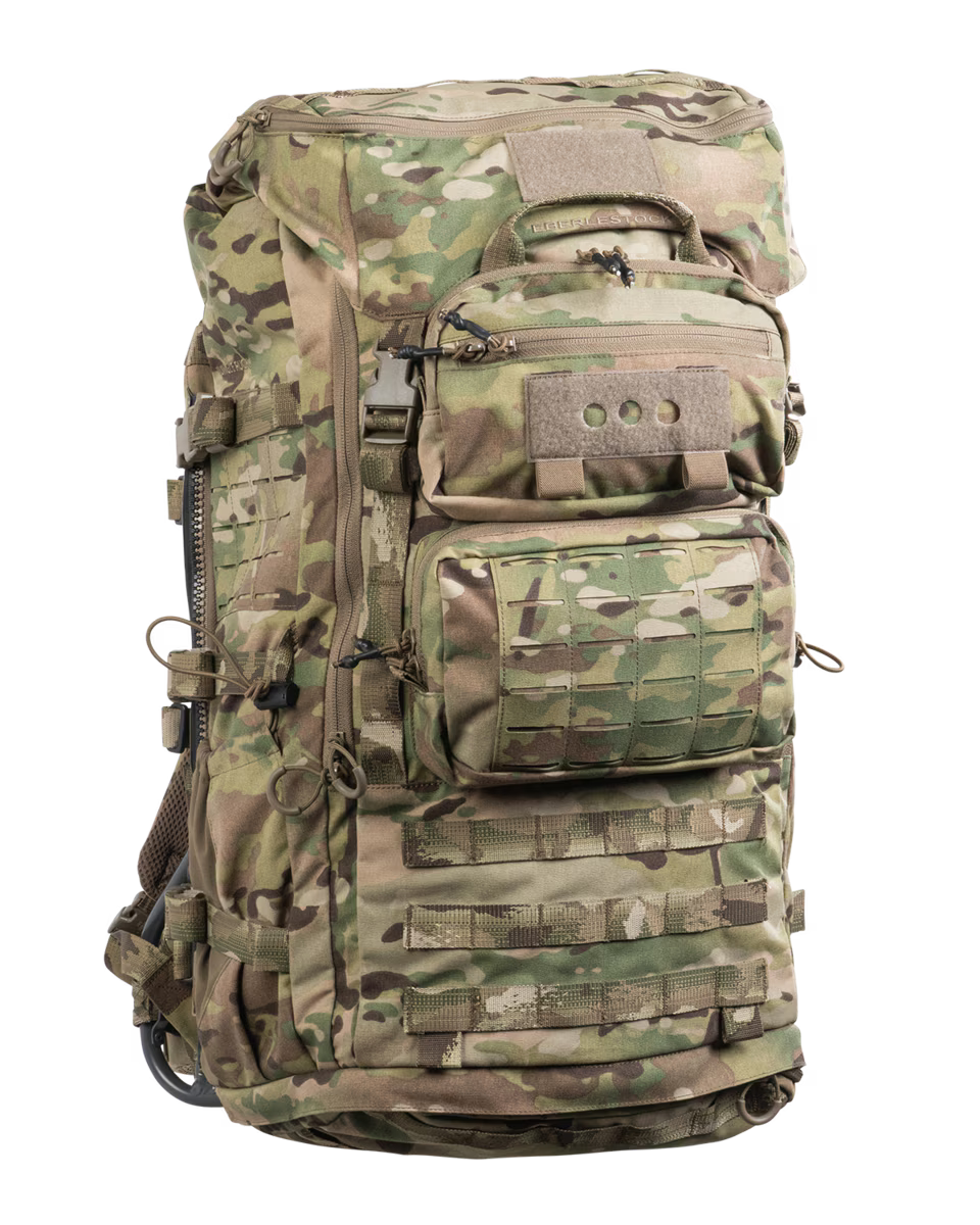 Eberlestock Mission Ruck Pack - Massive 80L Capacity & Radio-Ready Cable Routing - Full Modularity for Custom Gear Attachments