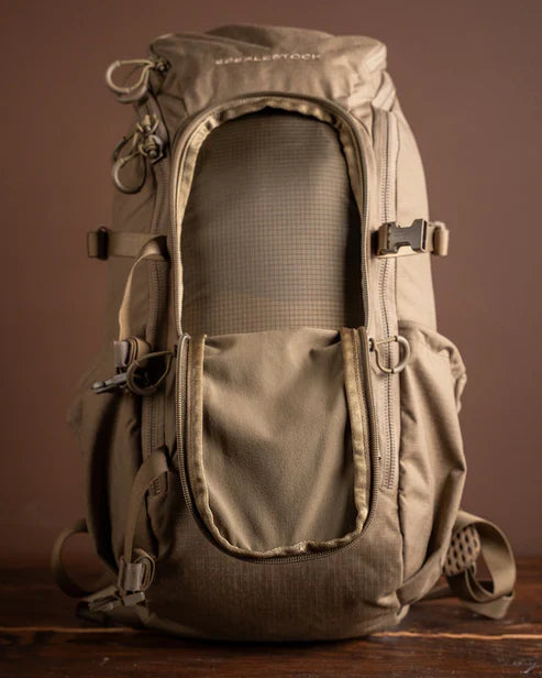 Eberlestock Brute Scout Hunting Pack - Ultralight 30L Fast-Attack Rucksack - Built to Stop Back Sweat & Shed Rain