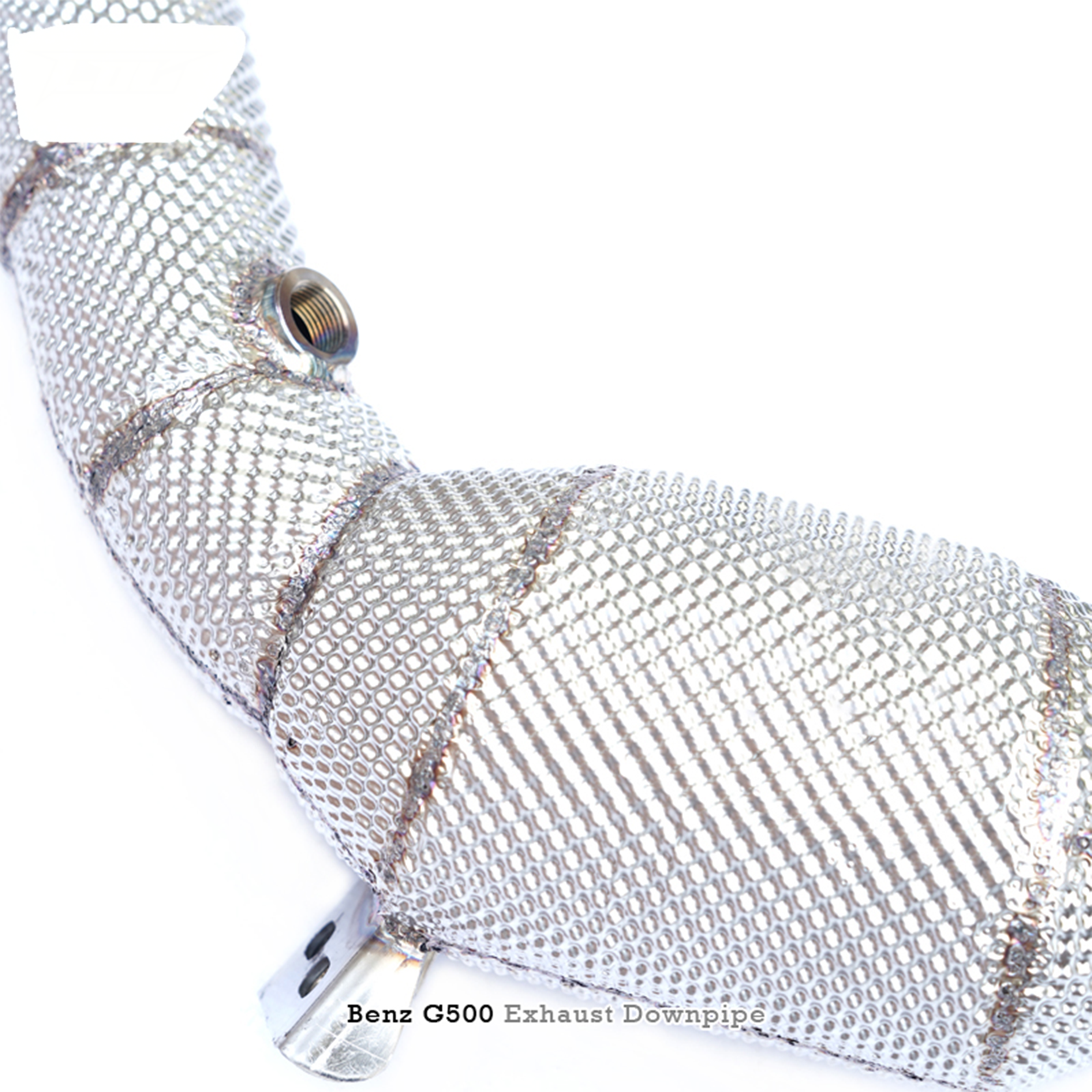 High Flow Catted T304 Stainless Downpipe for Mercedes Benz G500 W463A 4.0T