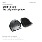 Full Back Seat Replacement for Model 3 / Y - Carbon Fiber Interior Mods