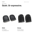 Full Back Seat Replacement for Model 3 / Y - Carbon Fiber Interior Mods