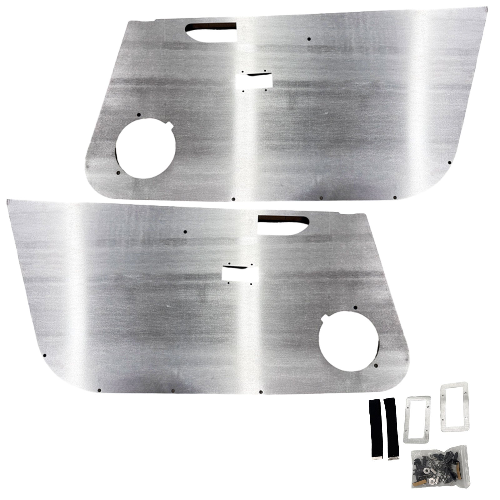 Aluminum Door Cards Panels For 2003-2007 G35 Coupe Lightweight Racecar US