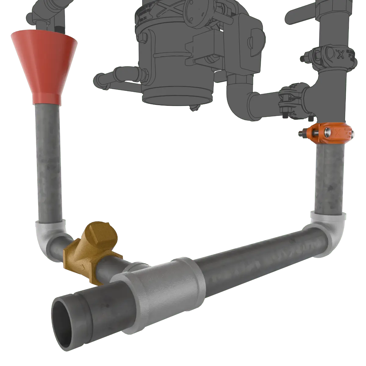 G6000 Drain Manifold Fire Protection System Equipment