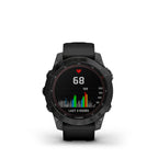 Garmin Fenix 7 Sapphire Solar - Solar Powered Smartwatch w/ Health Features