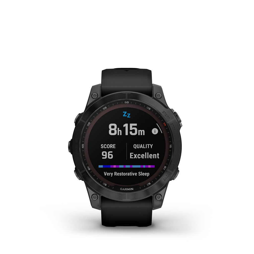 Garmin Fenix 7 Sapphire Solar - Solar Powered Smartwatch w/ Health Features