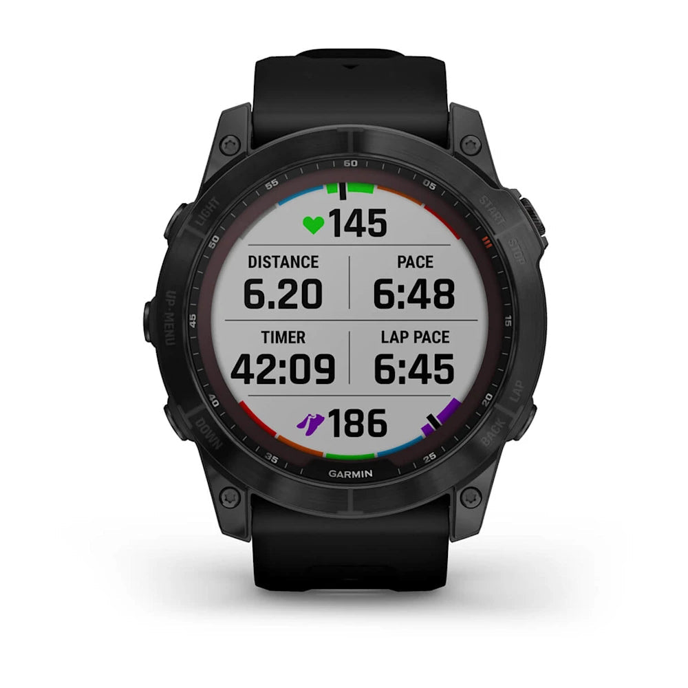 Garmin Fenix 7X Sapphire Solar - GPS Smartwatch w/ Flashlight