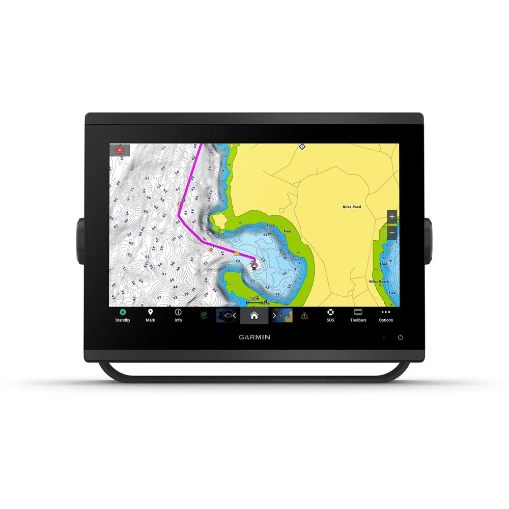 Garmin GPSMAP 1243xsv - Marine Chartplotter & Fishfinder - Complete Kit