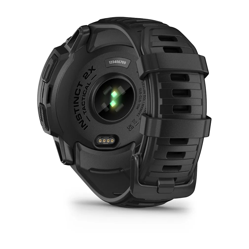 Garmin Instinct 2X Solar Tactical - Ballistic Calculator & NVG Compatible