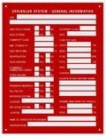 General Information Sign for Safety and Awareness 6" x 2"