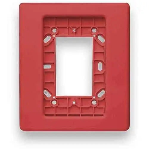 Genesis LED EG1 Wall Trim Plate Red Compact Fire Safety System