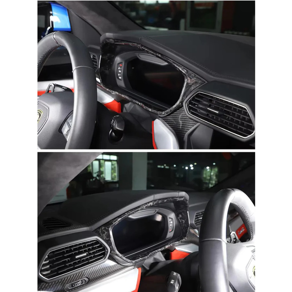 Dry Carbon Fiber Dashboard Trim Cover Lamborghini Urus