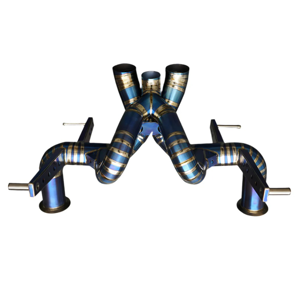 Titanium Straight Pipe Exhaust System for Lamborghini Aventador S LP740‑4 6.5L V12