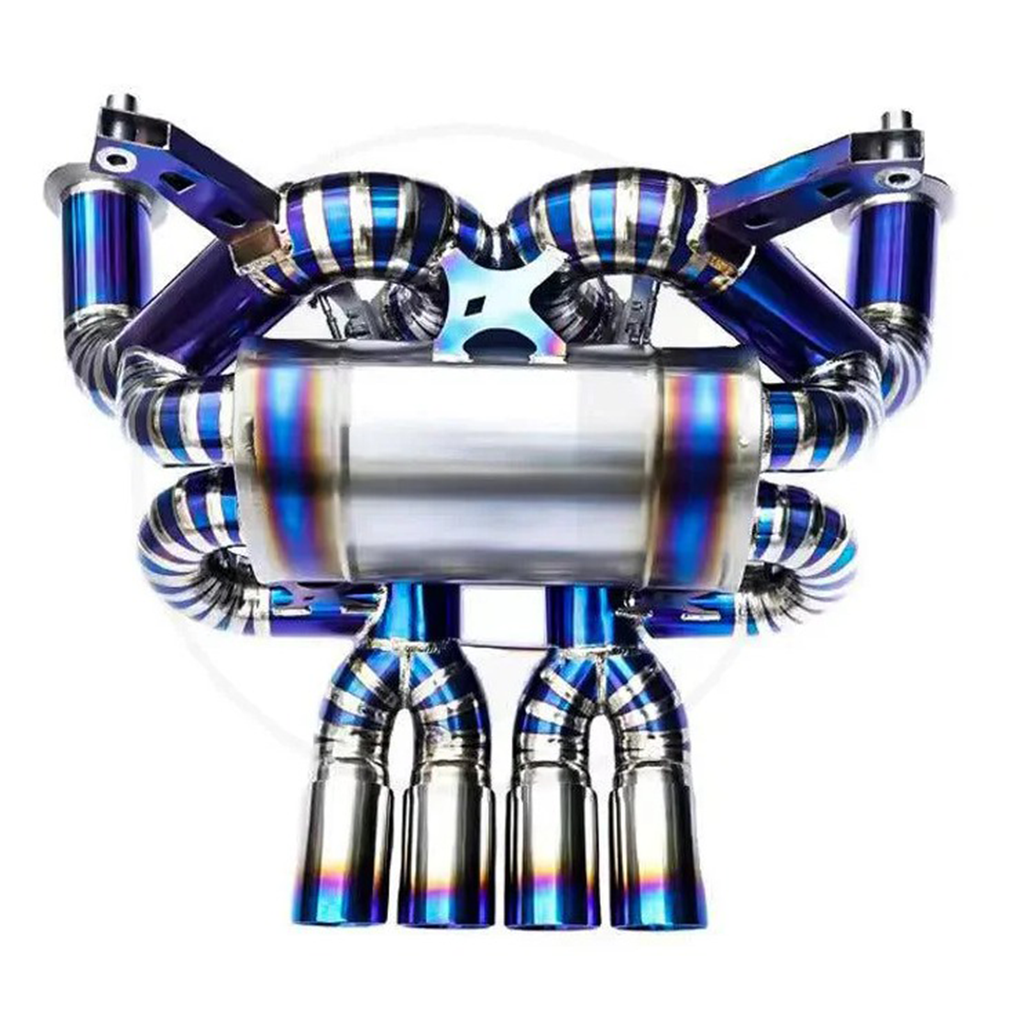 Titanium Performance Catback Exhaust System for Lamborghini Aventador S Roadster 6.5L V12