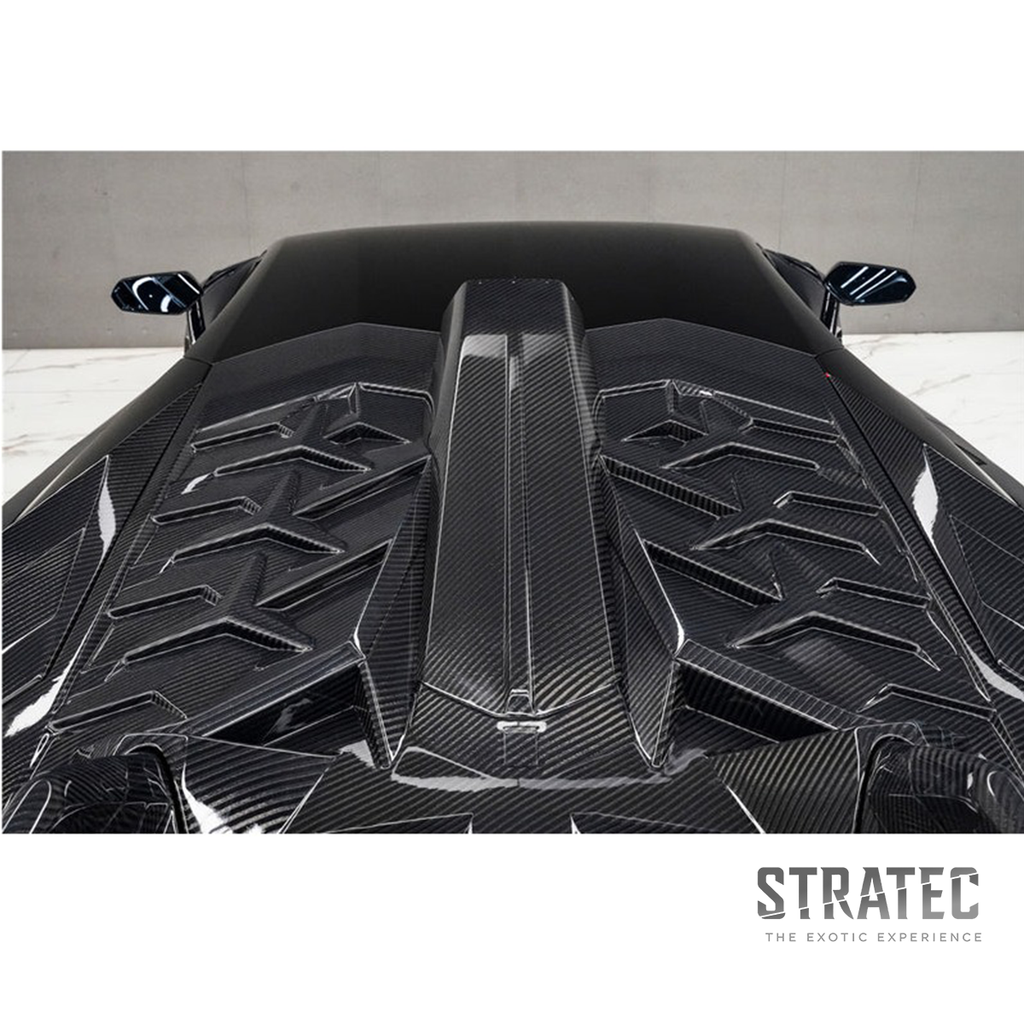 SVJ Style Full Carbon Fiber Aero Body Kit for Lamborghini Aventador LP700 LP740 LP750 Coupe