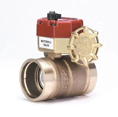 Grooved Butterball Valve With Switches For Sprinkler System