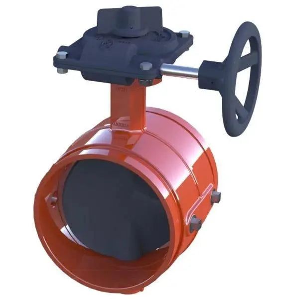 Grooved Butterfly Valve With Switch 2" Extended Length