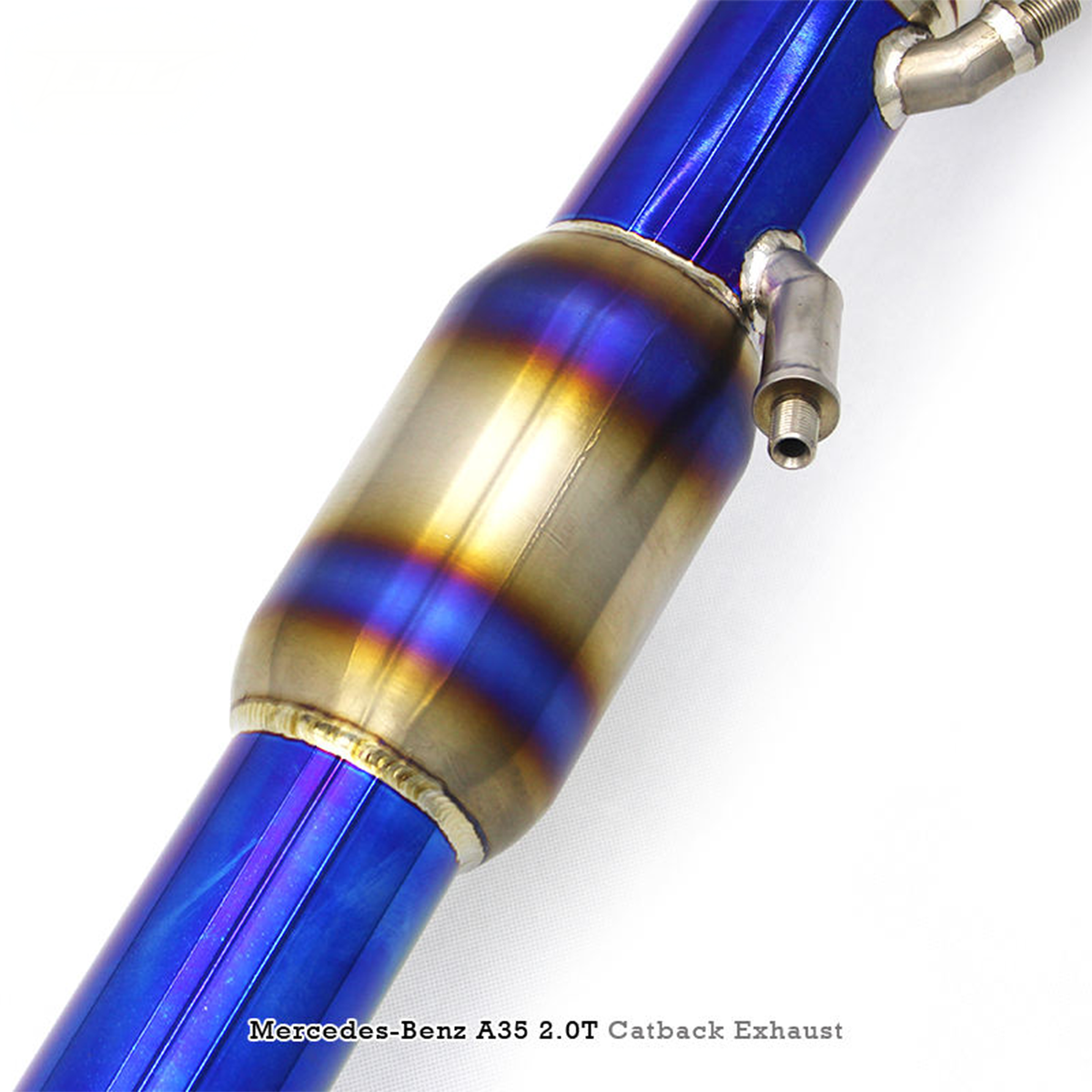 Titanium Valved Catback Exhaust System for Mercedes Benz A35 AMG 2.0T