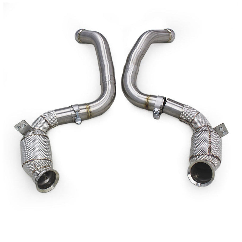Catted Race Stainless 300 Cell Downpipe for Mercedes Benz AMG GT63 GT63S 4.0T