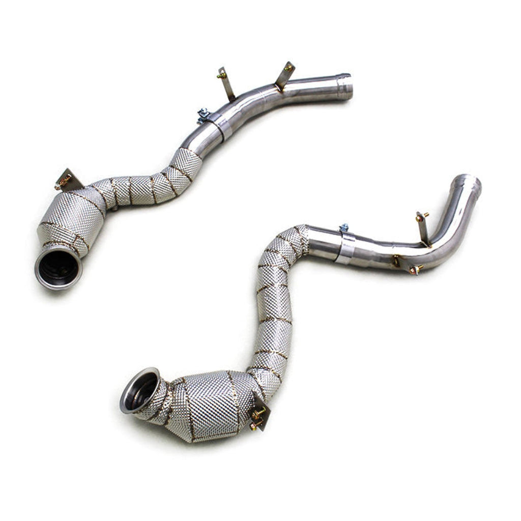 Catted Race Stainless 300 Cell Downpipe for Mercedes Benz AMG GT63 GT63S 4.0T
