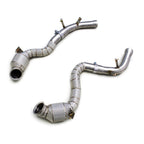 Catted Race Stainless 300 Cell Downpipe for Mercedes Benz AMG GT63 GT63S 4.0T