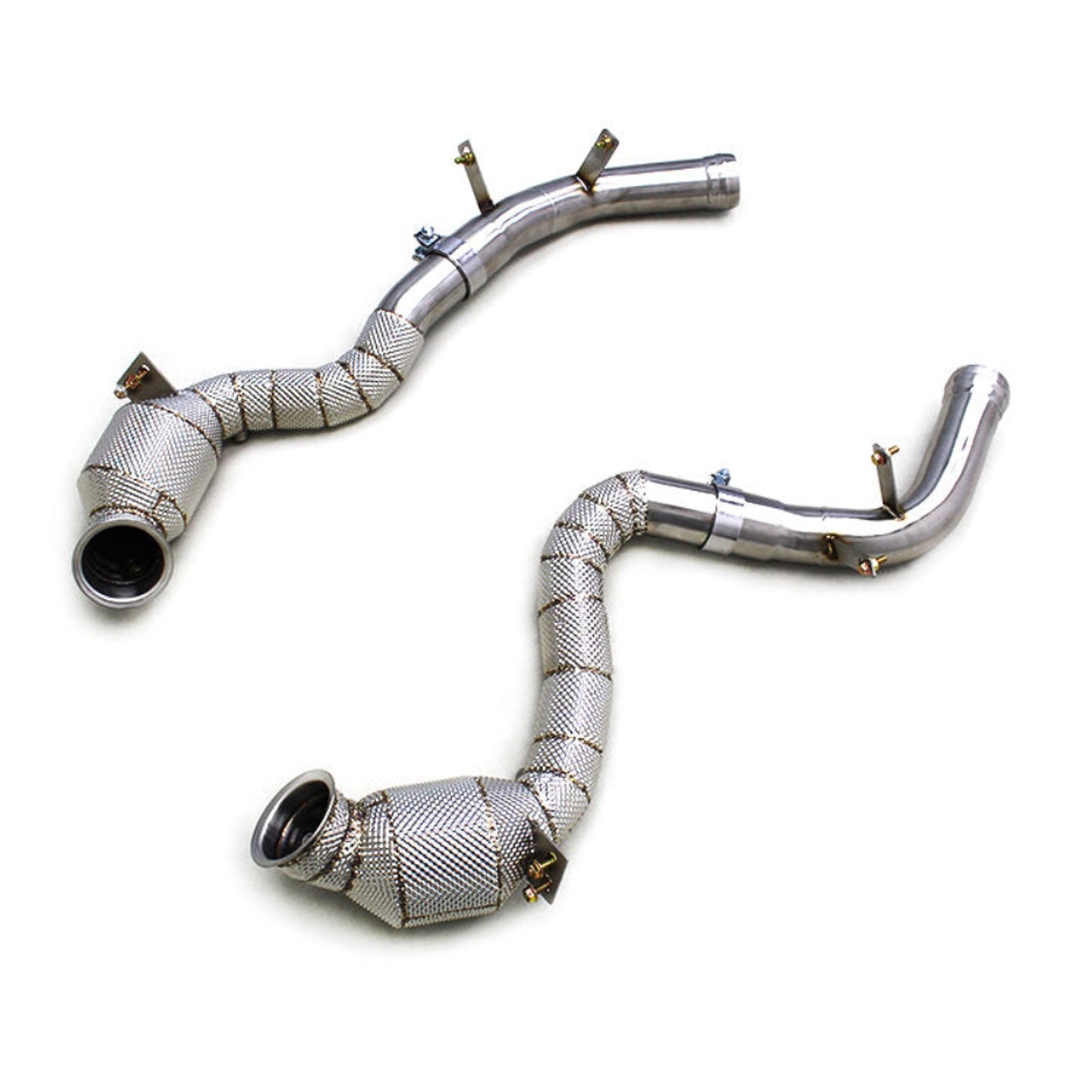 Catted Race Stainless 300 Cell Downpipe for Mercedes Benz AMG GT63 GT63S 4.0T