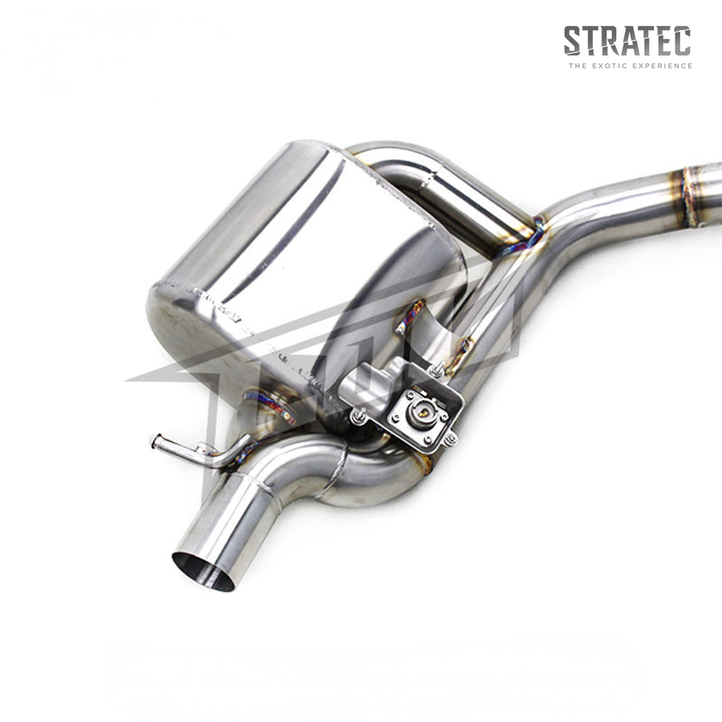Valved Stainless Catback Exhaust System for Mercedes Benz E53 AMG W213 3.0T