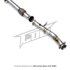 Stainless Steel Catback Exhaust System for Mercedes Benz AMG C43 3.0T