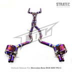 Titanium Valved Catback Exhaust System for Mercedes Benz E63 E63S AMG W213 4.0TT