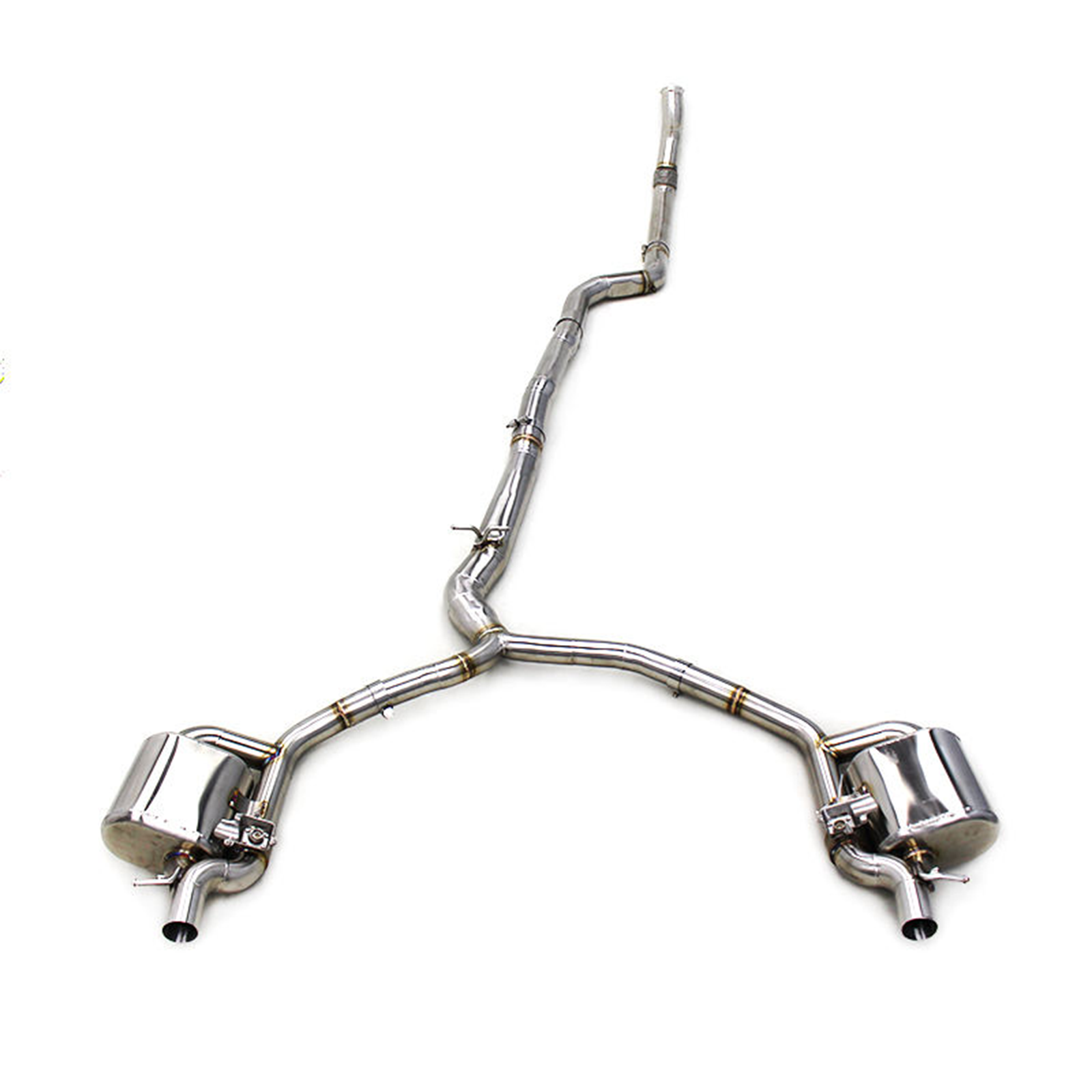 Valved Stainless Catback Exhaust System for Mercedes Benz E53 AMG W213 3.0T