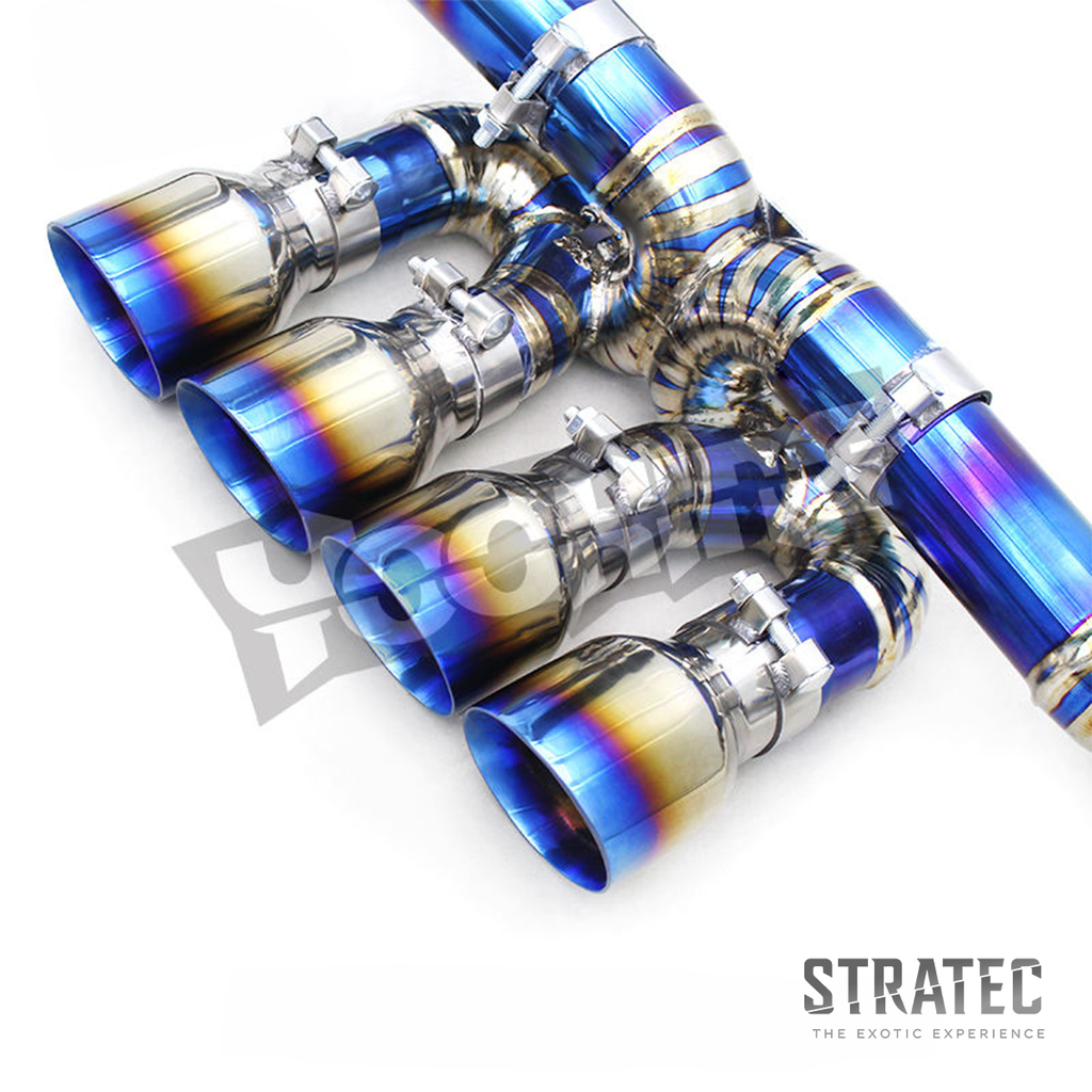 Performance Titanium Catback Exhaust System for Chevrolet Corvette C8 Z06
