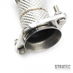High‑Flow Catted Stainless Steel Downpipe for Jaguar F‑TYPE 3.0T