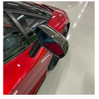 Dry Carbon Fiber Mirror Caps for Lamborghini Aventador S SVJ LP700 LP720 LP740 LP750