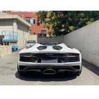 OEM Style Dry Carbon Fiber Front Lip and Rear Diffuser for Lamborghini Aventador LP740