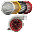 Billet 4" Inch Turbo Inlet Guard Velocity Stack Adapter Bellmouth Intake Hex