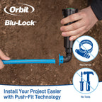 1/2" Blu-Lock x 1/2" MPT Elbow | 31970