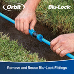 1/2" Blu-Lock x 1/2" MPT Elbow | 31970