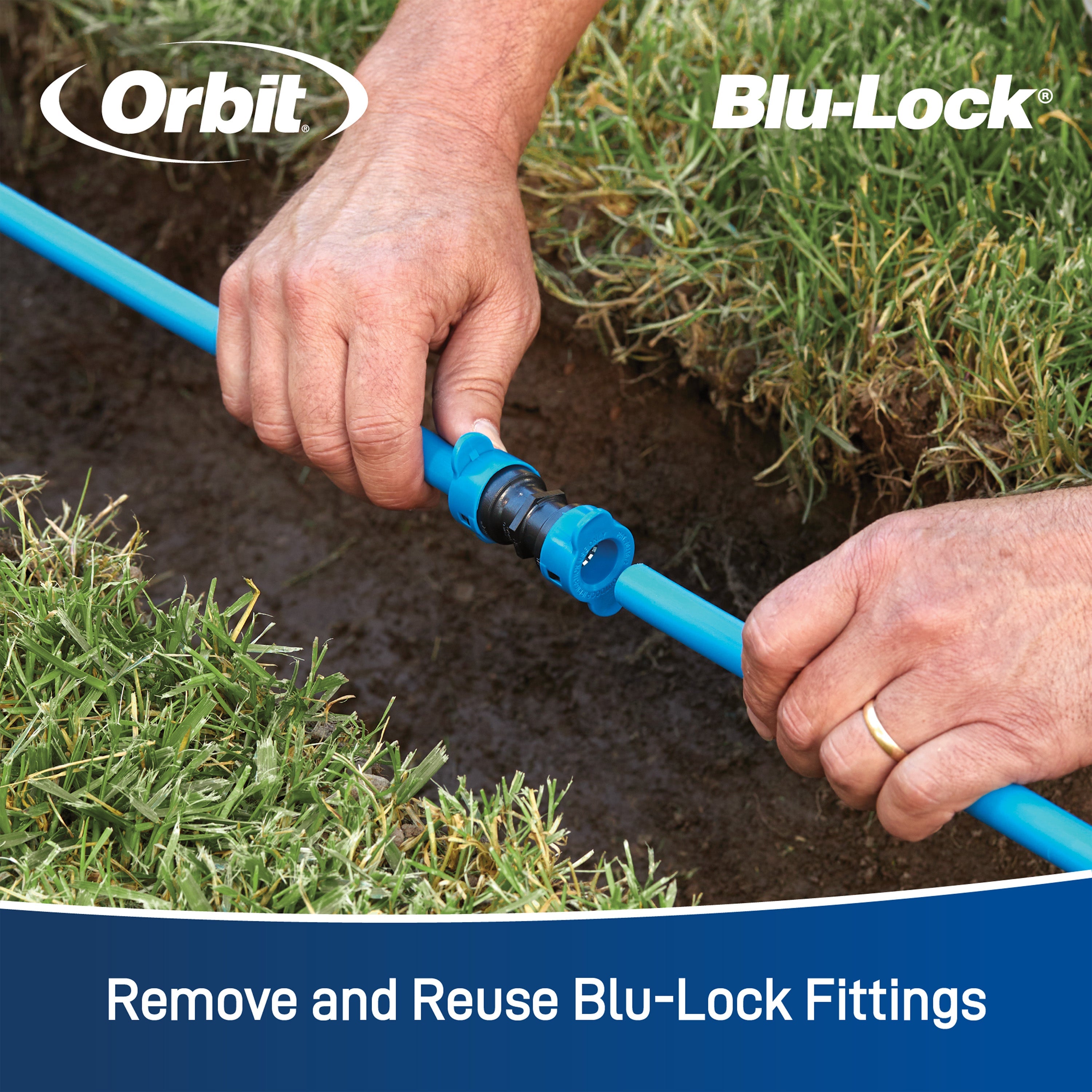 1/2" Blu-Lock x 1/2" MPT Elbow | 31970