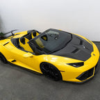 V Style Carbon Fiber Vented Hood for Lamborghini Huracan LP 610 580 EVO
