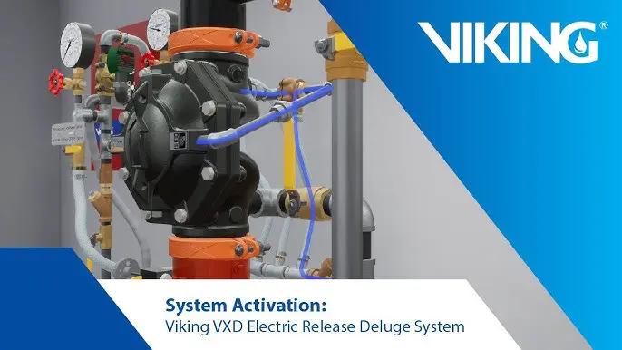 Viking VXD Electric Release Deluge System for Rapid Fire Protection