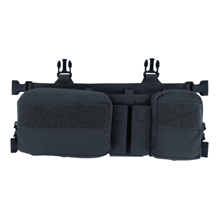 Haley Strategic Heavy Placard - Adjustable Cell Depth for Extended Mags & Radios w/ (4) MP2 Inserts