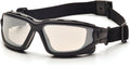I-Force Sporty Dual Pane Anti-Fog Goggles with Black Frame and Clear Anti-Fog Lens