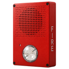 Kidde Outdoor Fire Horn Strobe Red UL/FM Approved Safety