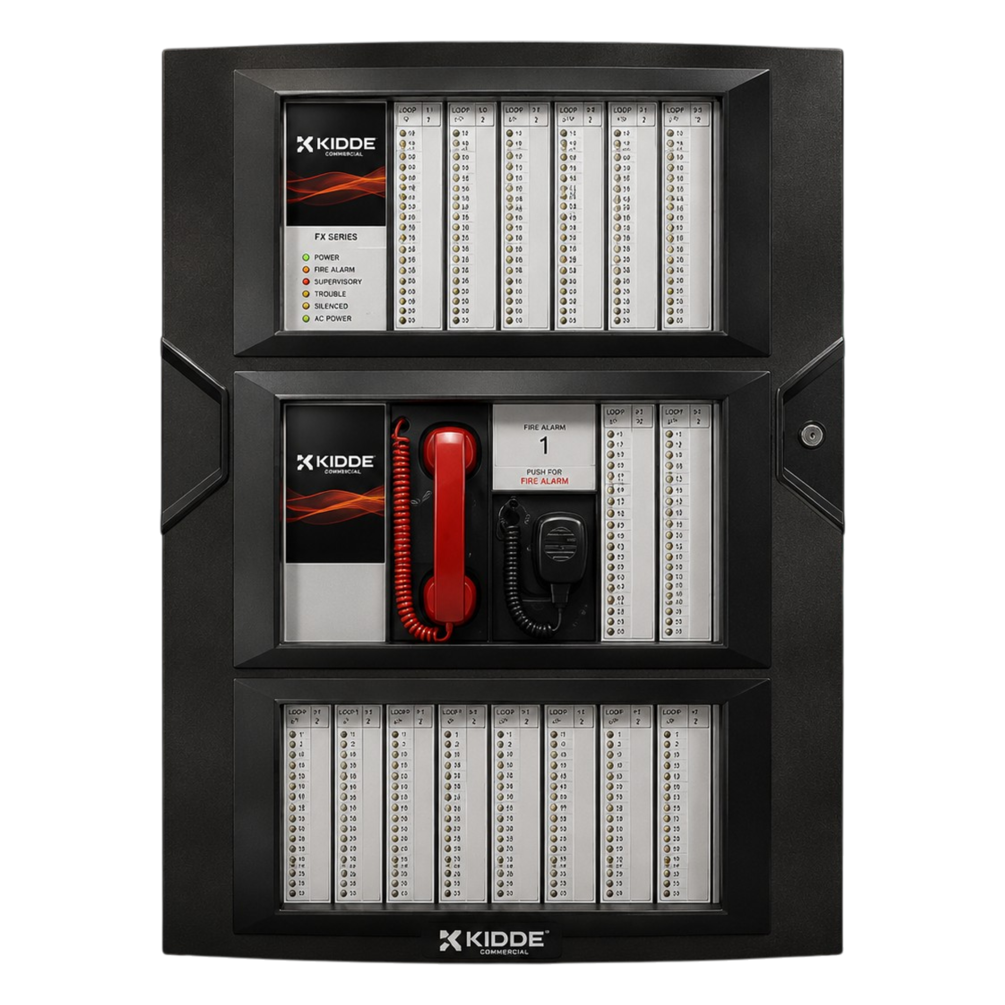 Kidde FACP Fire Alarm Panel with Dual Loop Expansion for Enhanced Safety